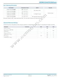 BCM6123TD1E2663T00 Datasheet Page 5