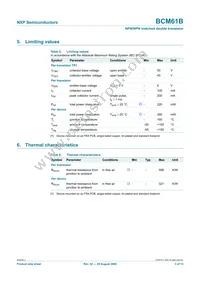 BCM61B Datasheet Page 4