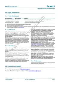 BCM62B Datasheet Page 13