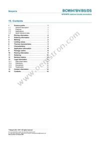 BCM847BS Datasheet Page 15