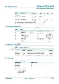 BCM857BS Datasheet Page 3