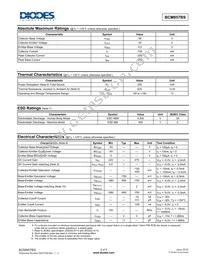 BCM857BS-7-F Datasheet Page 2