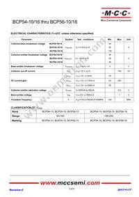 BCP56-10-TP Datasheet Page 2