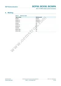 BCP56/ZLX Datasheet Page 4