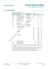 BCP56/ZLX Datasheet Page 5