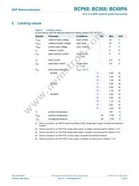 BCP68-25/ZLX Datasheet Page 5