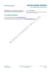 BCP69-16/DG Datasheet Page 23