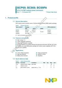 BCP69-16/ZLX Datasheet Page 2