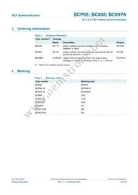 BCP69-16/ZLX Datasheet Page 4