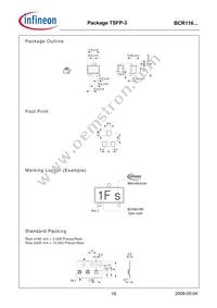 BCR 116T E6327 Datasheet Page 15