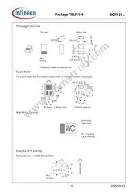 BCR 151T E6327 Datasheet Page 10