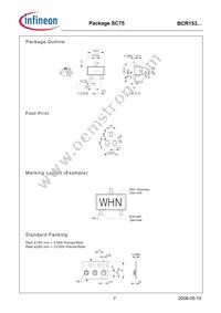 BCR 153T E6327 Datasheet Page 7