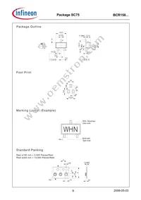 BCR 158T E6327 Datasheet Page 9