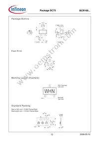 BCR 169T E6327 Datasheet Page 12