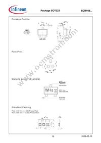 BCR 169T E6327 Datasheet Page 15