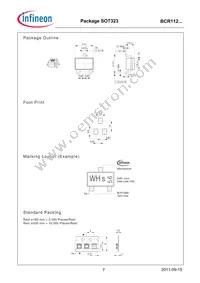 BCR112WE6327BTSA1 Datasheet Page 7