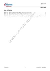 BCR401WE6327HTSA1 Datasheet Page 6