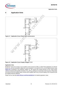 BCR401WE6327HTSA1 Datasheet Page 14