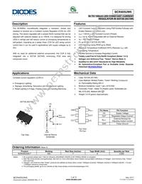 BCR405UW6-7 Datasheet Cover