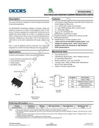 BCR405UW6Q-7 Datasheet Cover