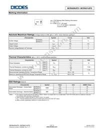BCR421UFD-7 Datasheet Page 2