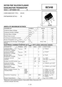 BCV48TA Datasheet Cover