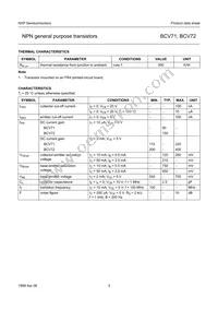 BCV71 Datasheet Page 4