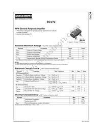 BCV72 Datasheet Page 2