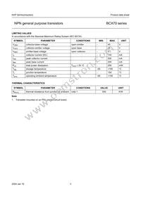 BCX70G Datasheet Page 4