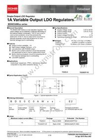 BD00C0AWCP-V5E2 Datasheet Cover