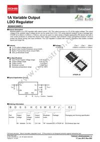 BD00HC0WEFJ-E2 Datasheet Cover