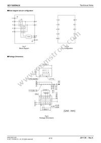 BD11600NUX-E2 Datasheet Page 4
