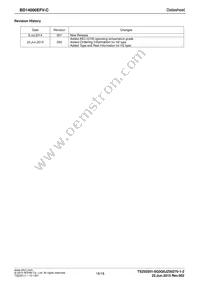 BD14000EFV-CE2 Datasheet Page 18