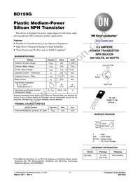 BD159 Datasheet Cover