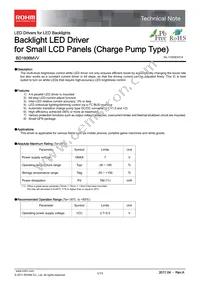 BD1606MVV-E2 Datasheet Cover