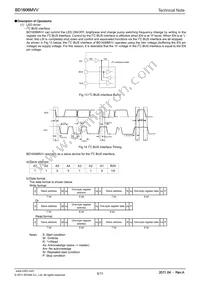 BD1606MVV-E2 Datasheet Page 5