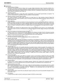 BD1606MVV-E2 Datasheet Page 10