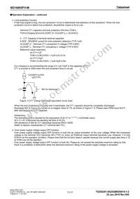 BD16805FV-ME2 Datasheet Page 11