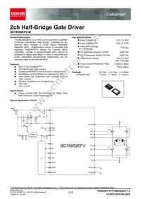 BD16952EFV-ME2 Datasheet Cover