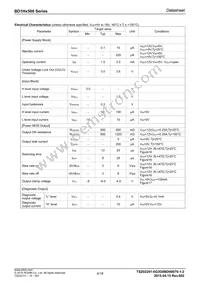 BD1HD500EFJ-CE2 Datasheet Page 4