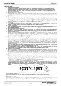 BD1HD500EFJ-CE2 Datasheet Page 17