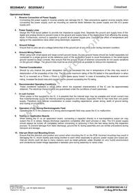 BD2046AFJ-E2 Datasheet Page 19