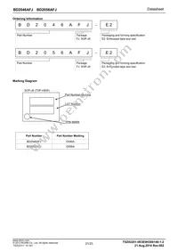 BD2046AFJ-E2 Datasheet Page 21