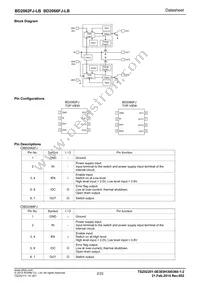 BD2062FJ-LBE2 Datasheet Page 2
