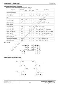 BD2201GUL-E2 Datasheet Page 4