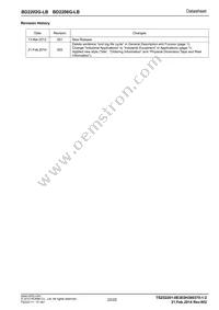 BD2202G-LBTR Datasheet Page 22