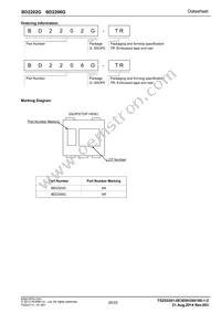 BD2202G-TR Datasheet Page 20