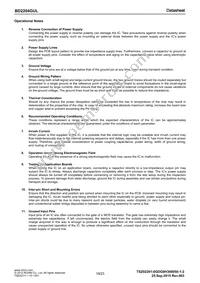 BD2204GUL-E2 Datasheet Page 19