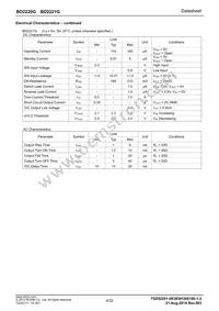 BD2221G-TR Datasheet Page 4