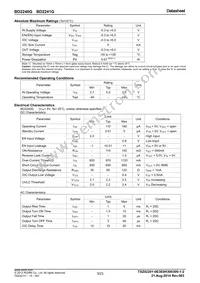 BD2240G-GTR Datasheet Page 3